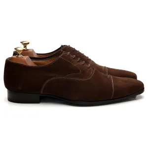 Timeless Design Durable Material Green Label '7167' Brown Suede Oxford UK 8.5 F