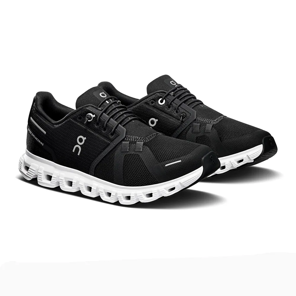 ON Running Cloud 6 Mens - Caper / Ice Mens Shoes Black/White