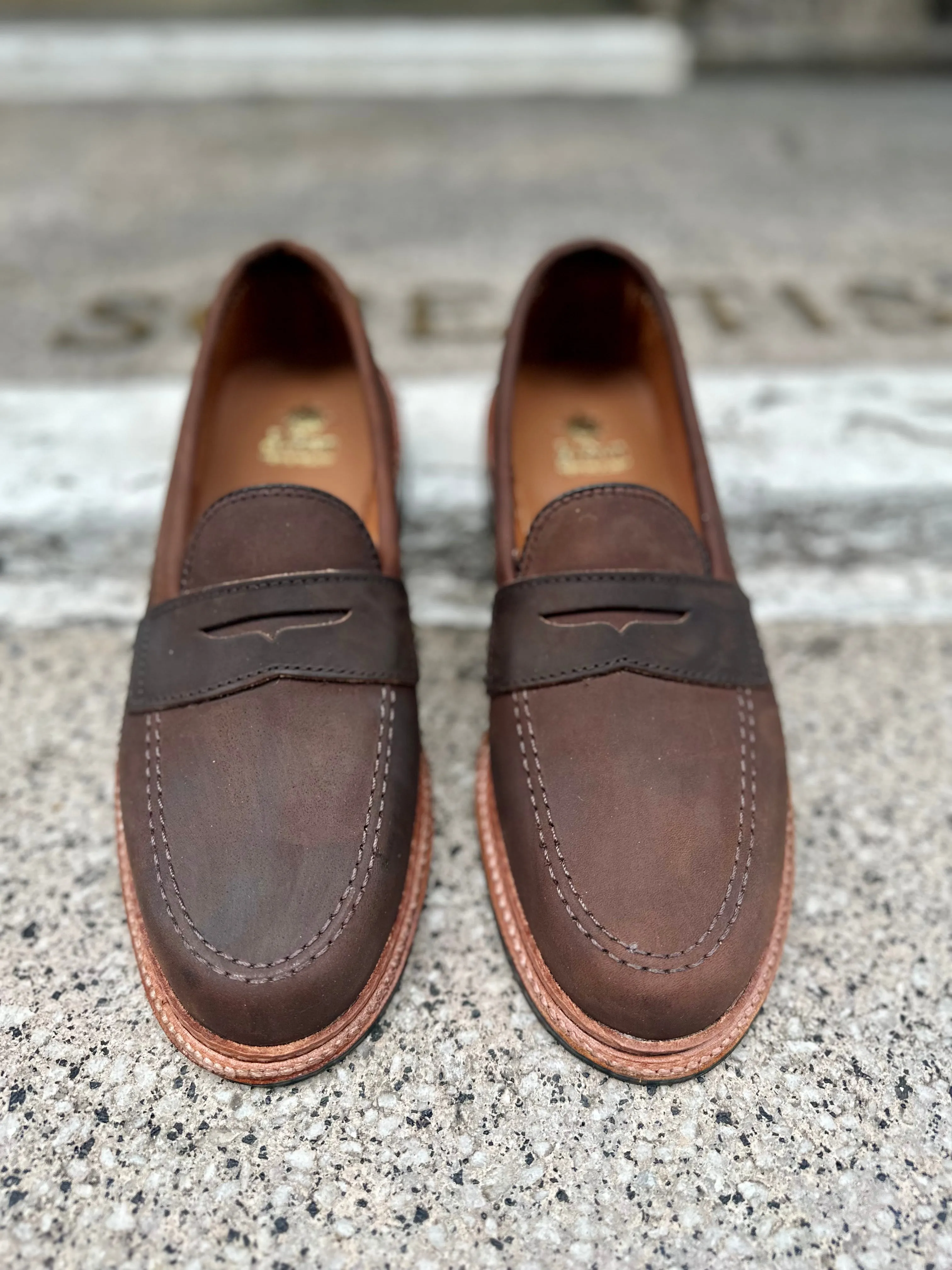 Comfort Essential D2216L - Smooth Tobacco Chamois Penny Loafer