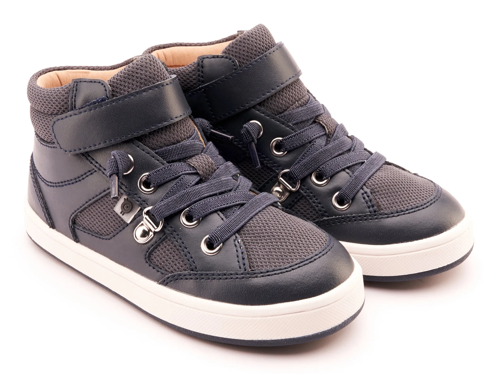 Old Soles Boy's and Girl's 1001 Work Kicks Casual Shoes - Navy / Navy Mesh / White Navy Sole Waterproof kids' shoes