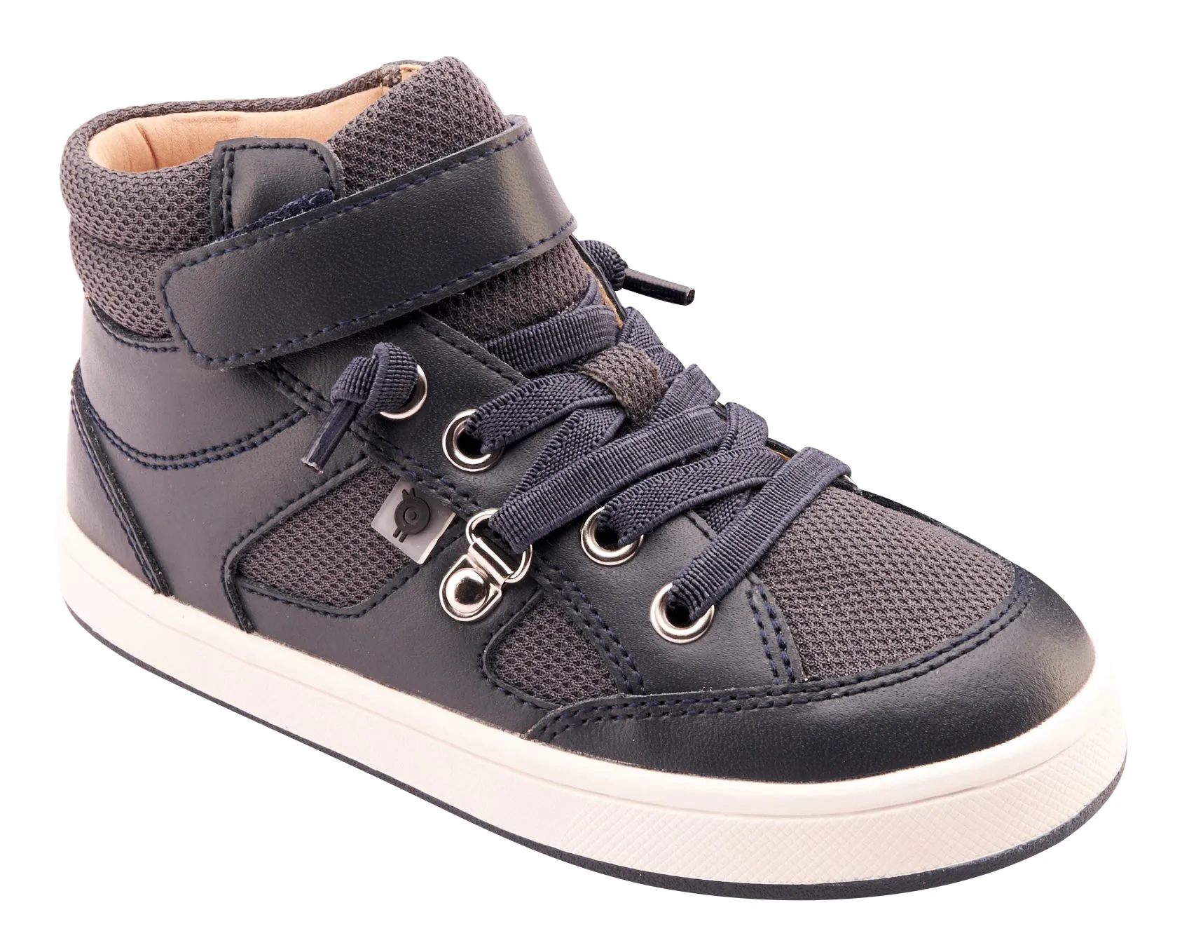 Comfort Footwear Old Soles Boy's and Girl's 1001 Work Kicks Casual Shoes - Navy / Navy Mesh / White Navy Sole