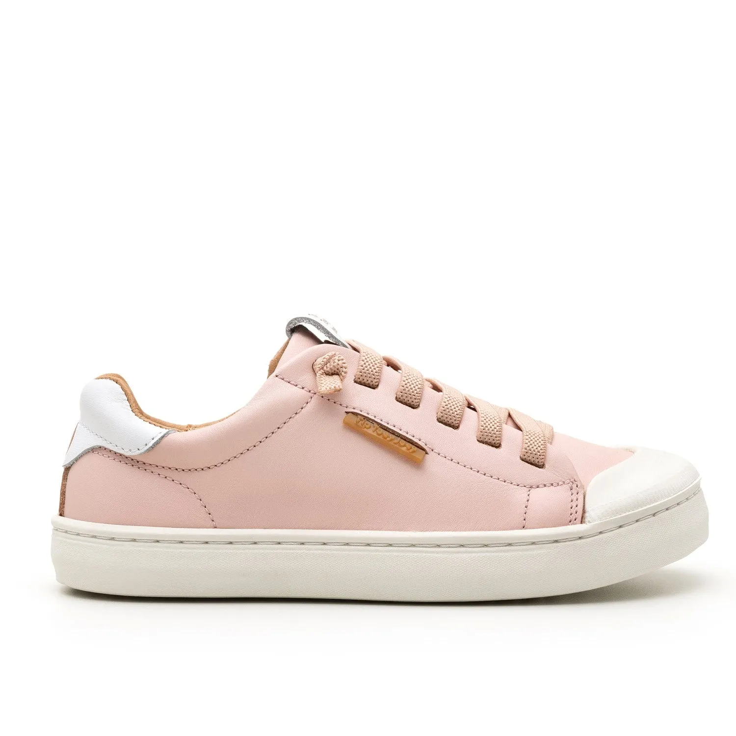 Comfort Footwear Tip Toey Joey Girl's Volt Sneakers - Blossom Pink / White