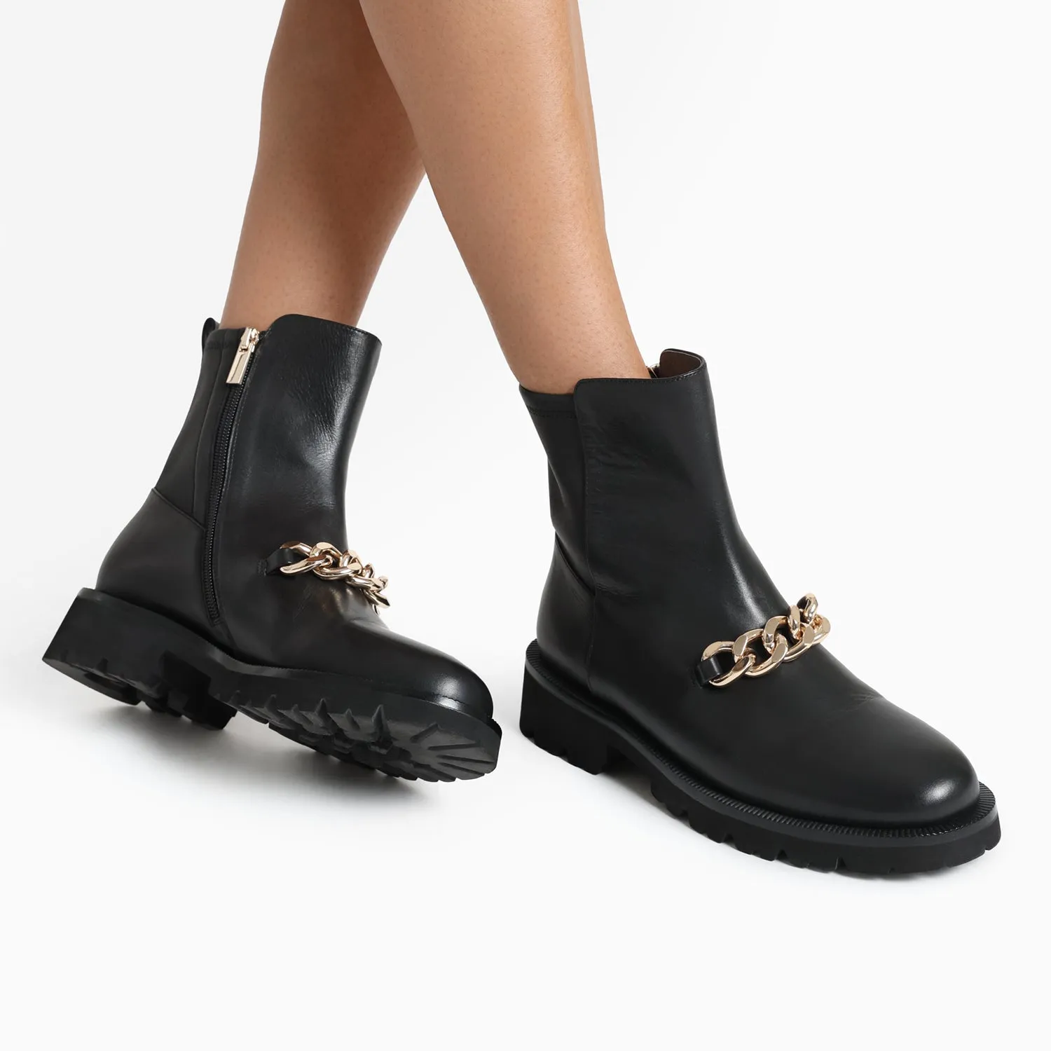 Comfort Ready Jimmy Ltd Ed Ankle Boot | Black leather