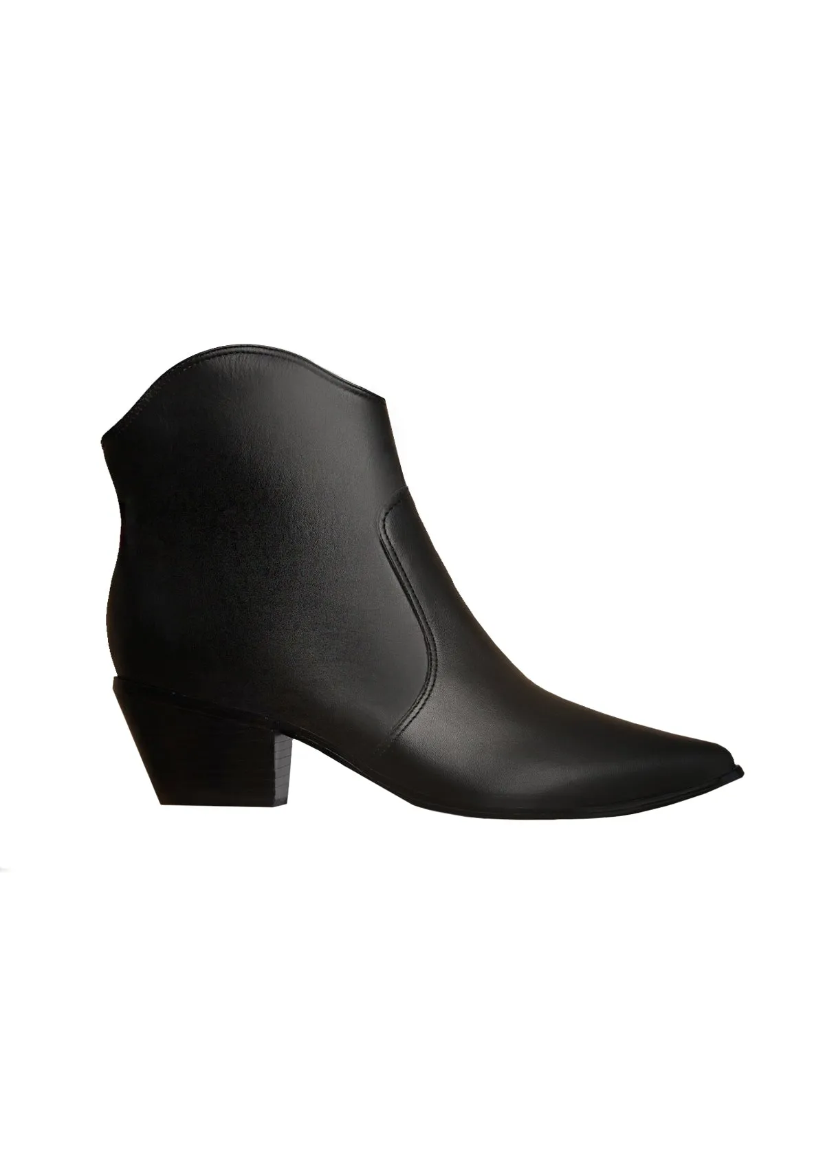 Comfort support Black Cowboy Boot Custom Design