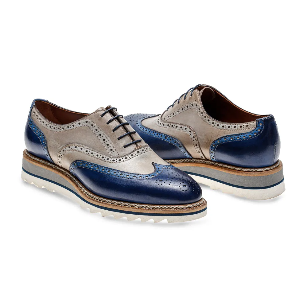 Comfort Wingtip AMBERES CRUST PAVONE FUMO