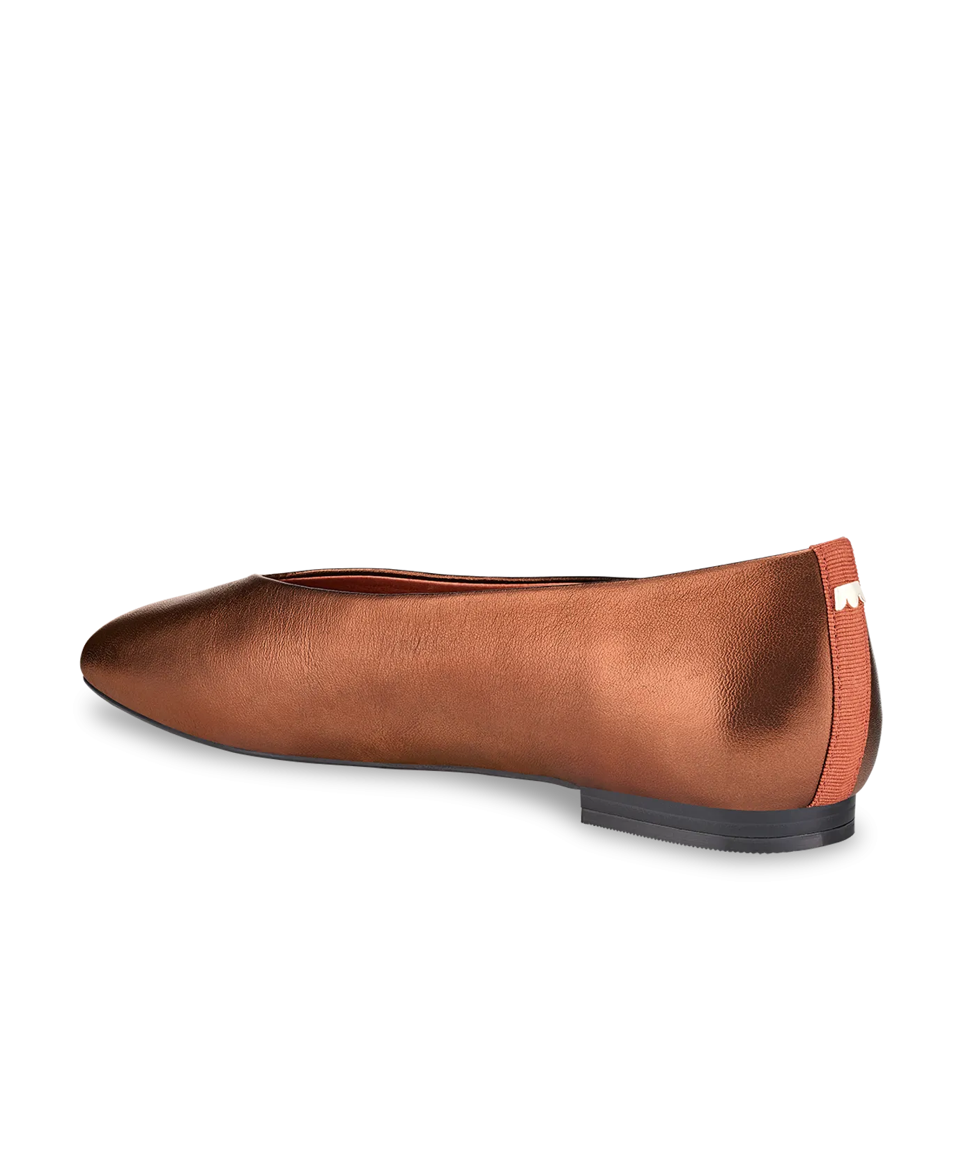 Comfortable Cushion The Crane - Copper Leather