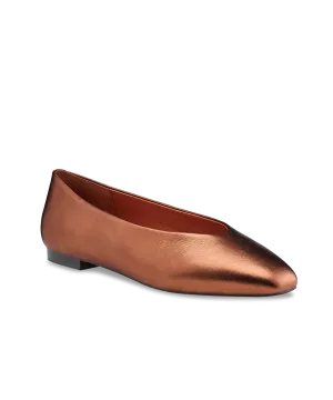 Country Step Square Toe The Crane - Copper Leather