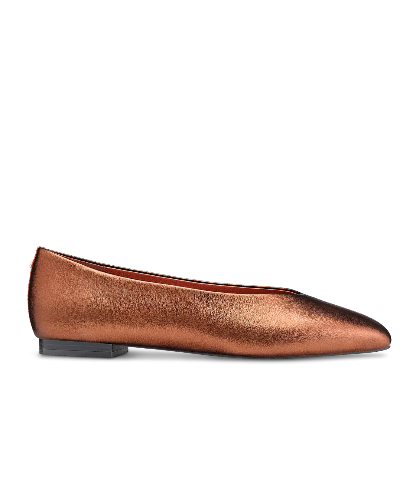Comfortable Cushion The Crane - Copper Leather