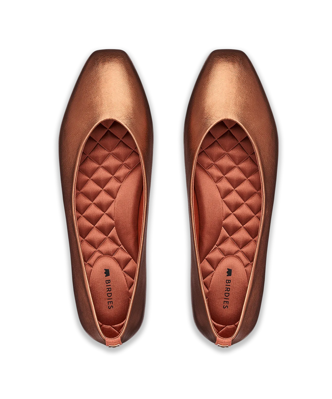 Comfortable Cushion The Crane - Copper Leather