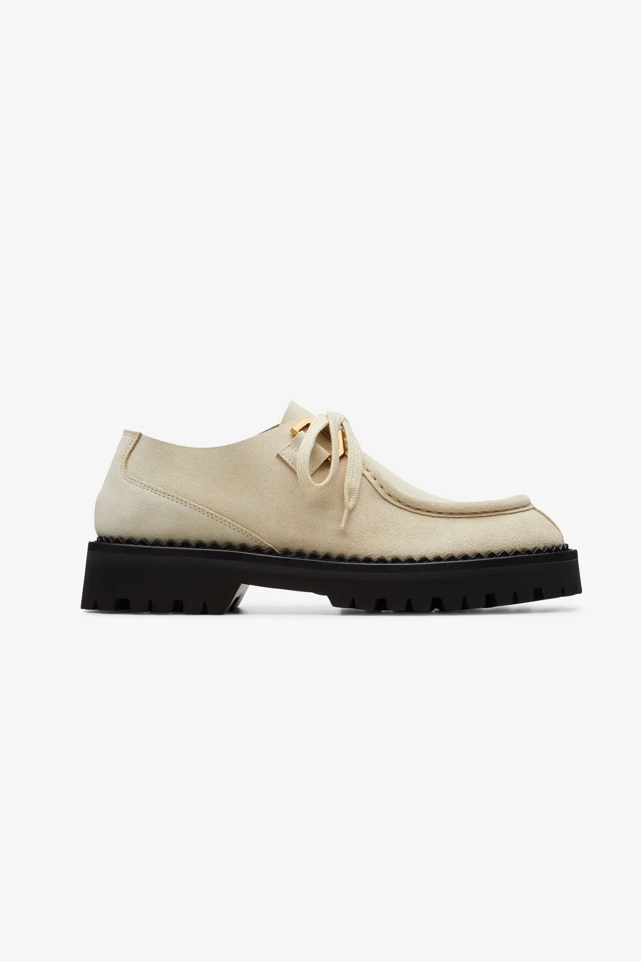 Comfortable to wear Dave Off White Suede