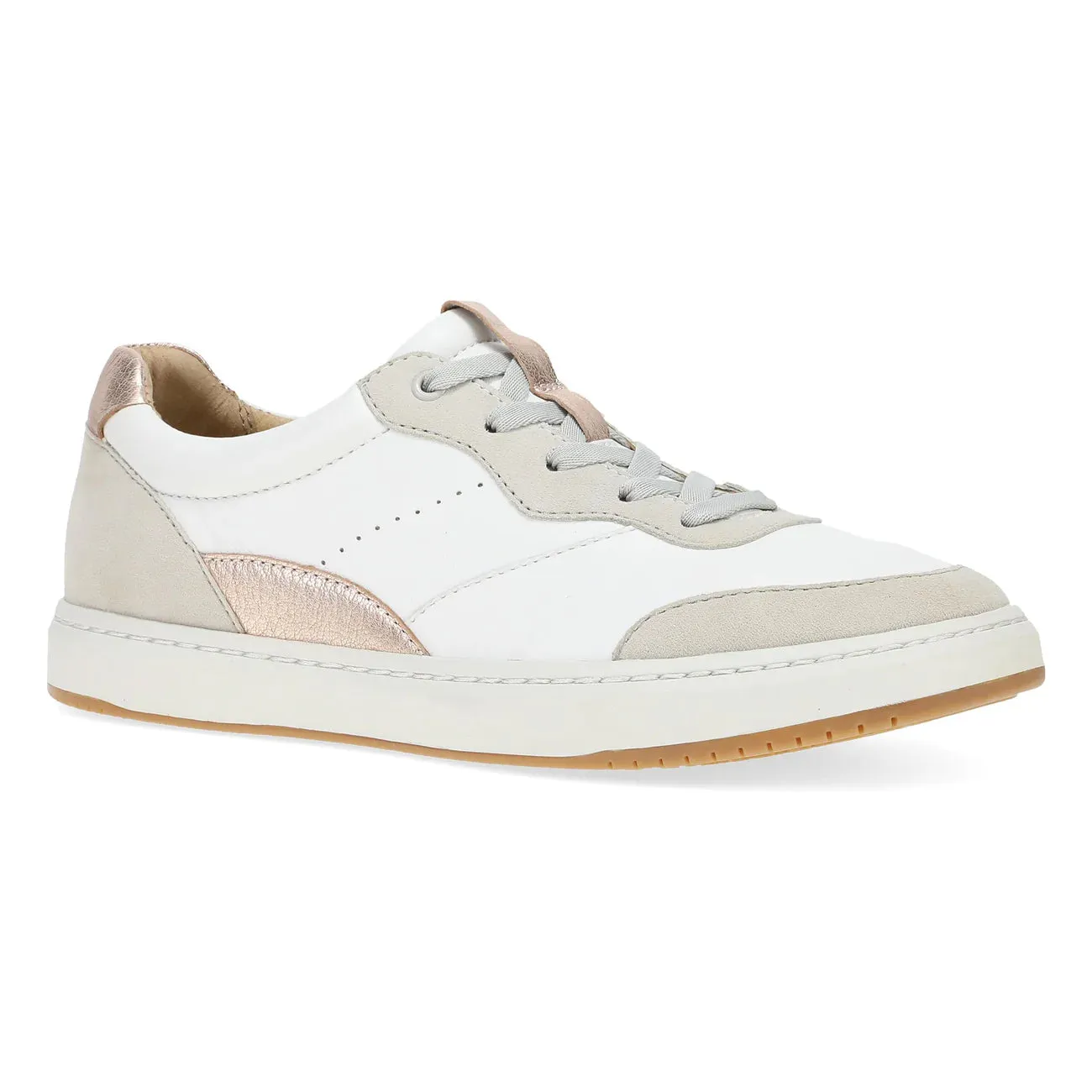 Comfy-cool DANSKO JOSEY - WHITE & ROSE GOLD