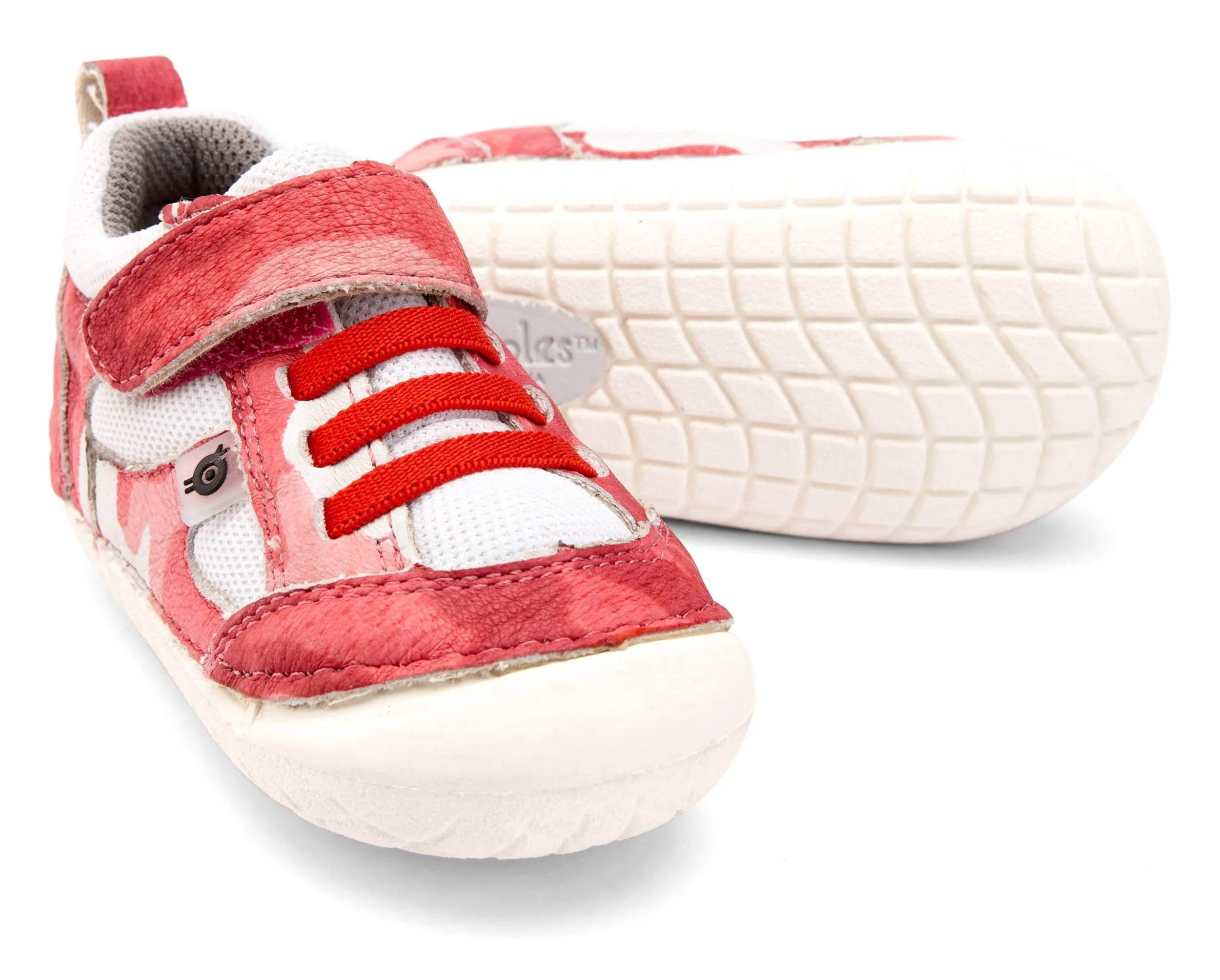 Contemporary Styles Old Soles Boy's and Girl's 4047 Bru Pave Shoes - Vibe Camo/White/Grey