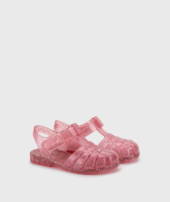 Convenient Shopping Igor 10329-387 Clasica Cristal Sandals, Tr.Fucsia Multi Glitter
