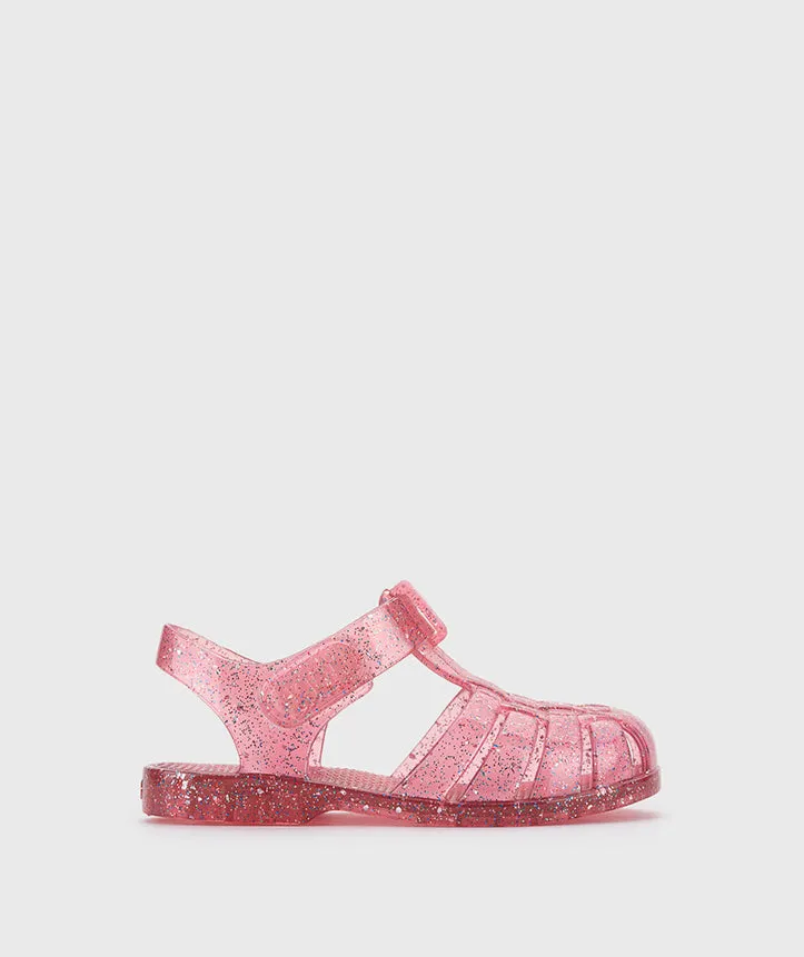 Convenient Shopping Igor 10329-387 Clasica Cristal Sandals, Tr.Fucsia Multi Glitter