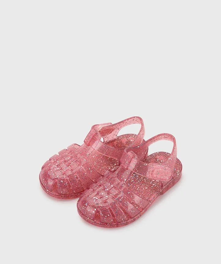 Convenient Shopping Igor 10329-387 Clasica Cristal Sandals, Tr.Fucsia Multi Glitter