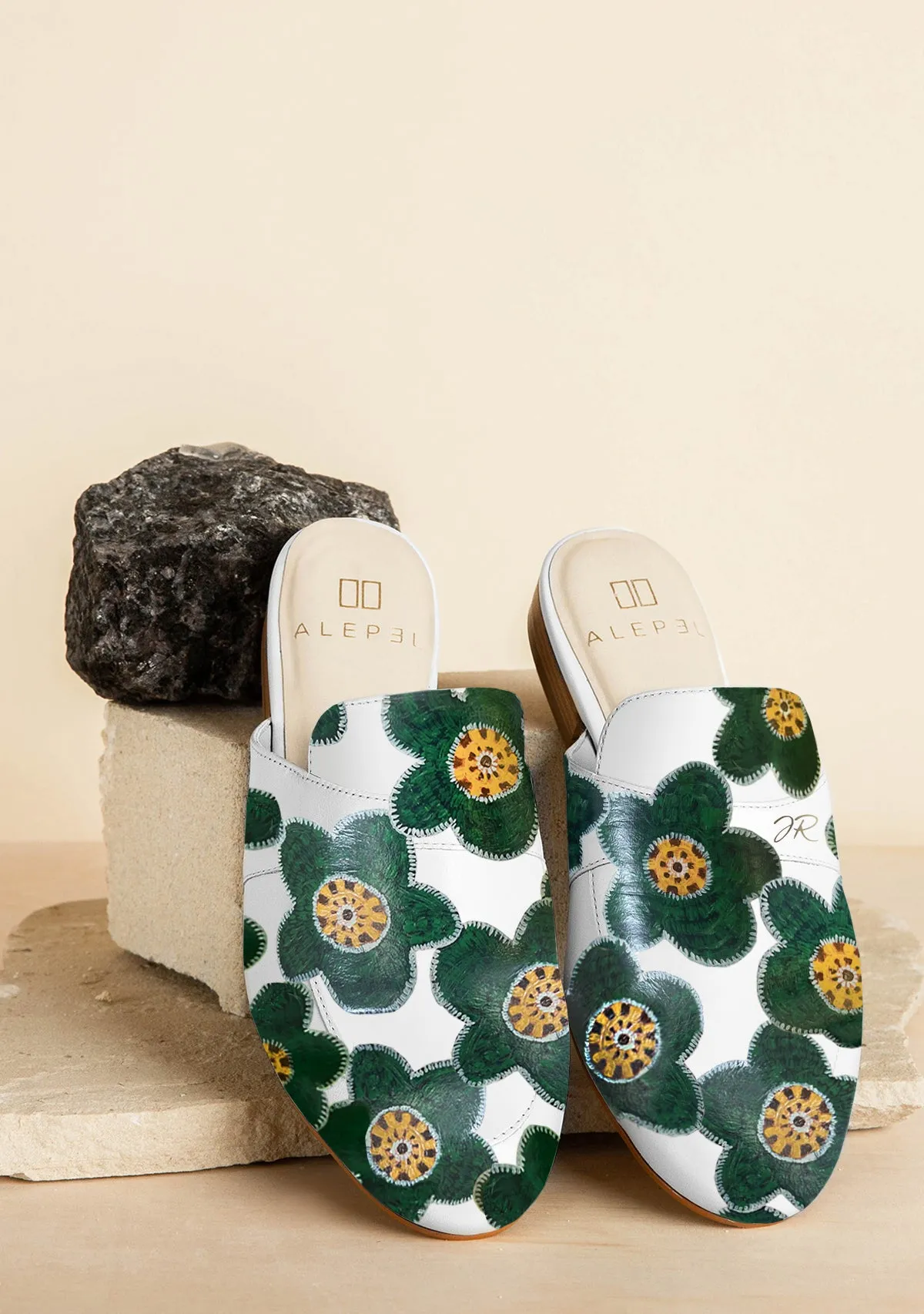 Crochet White Mule Quality Construction