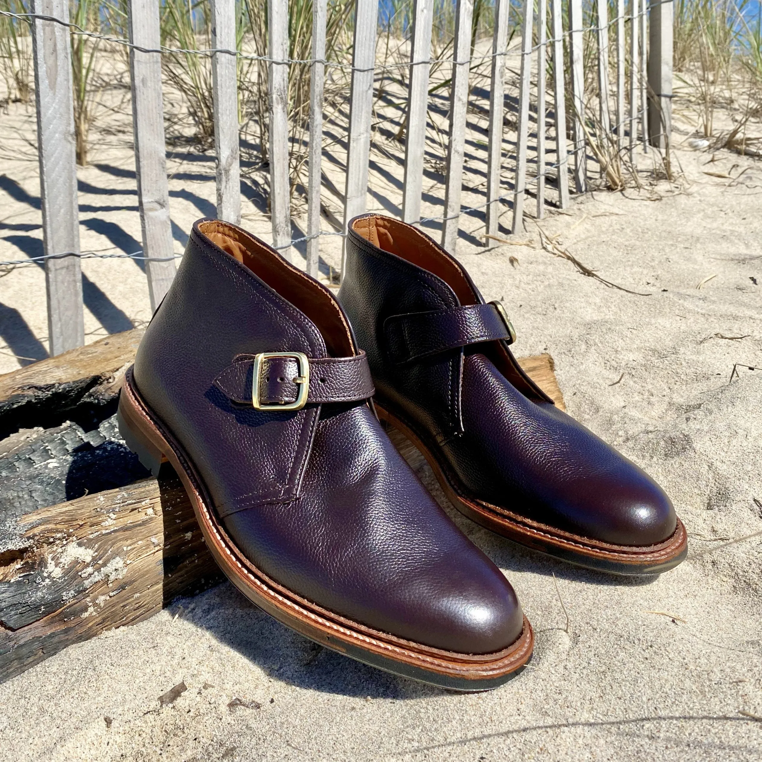 Cushioned Base D9704C - George Boot in Brown Regina Grain