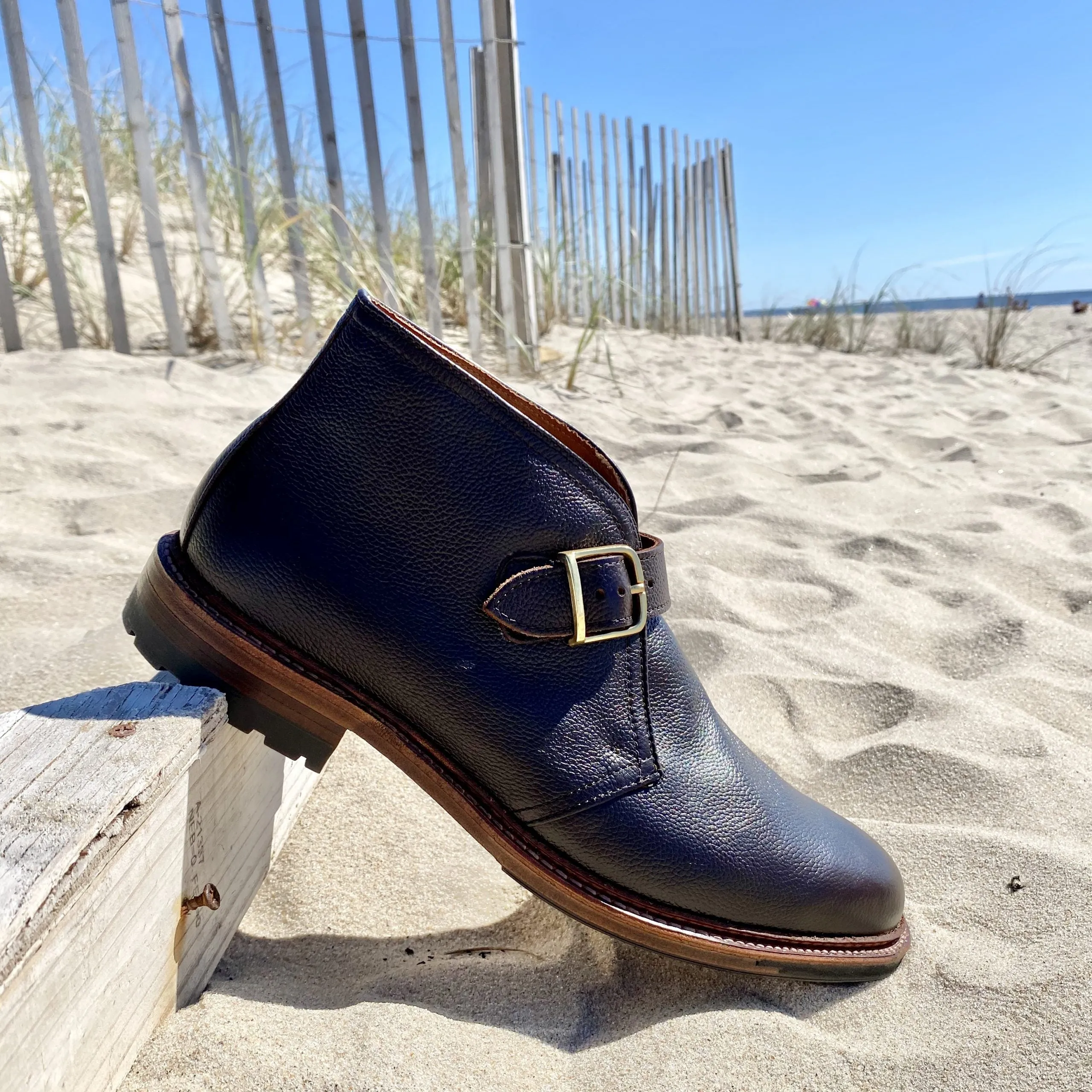 Cushioned Base D9704C - George Boot in Brown Regina Grain