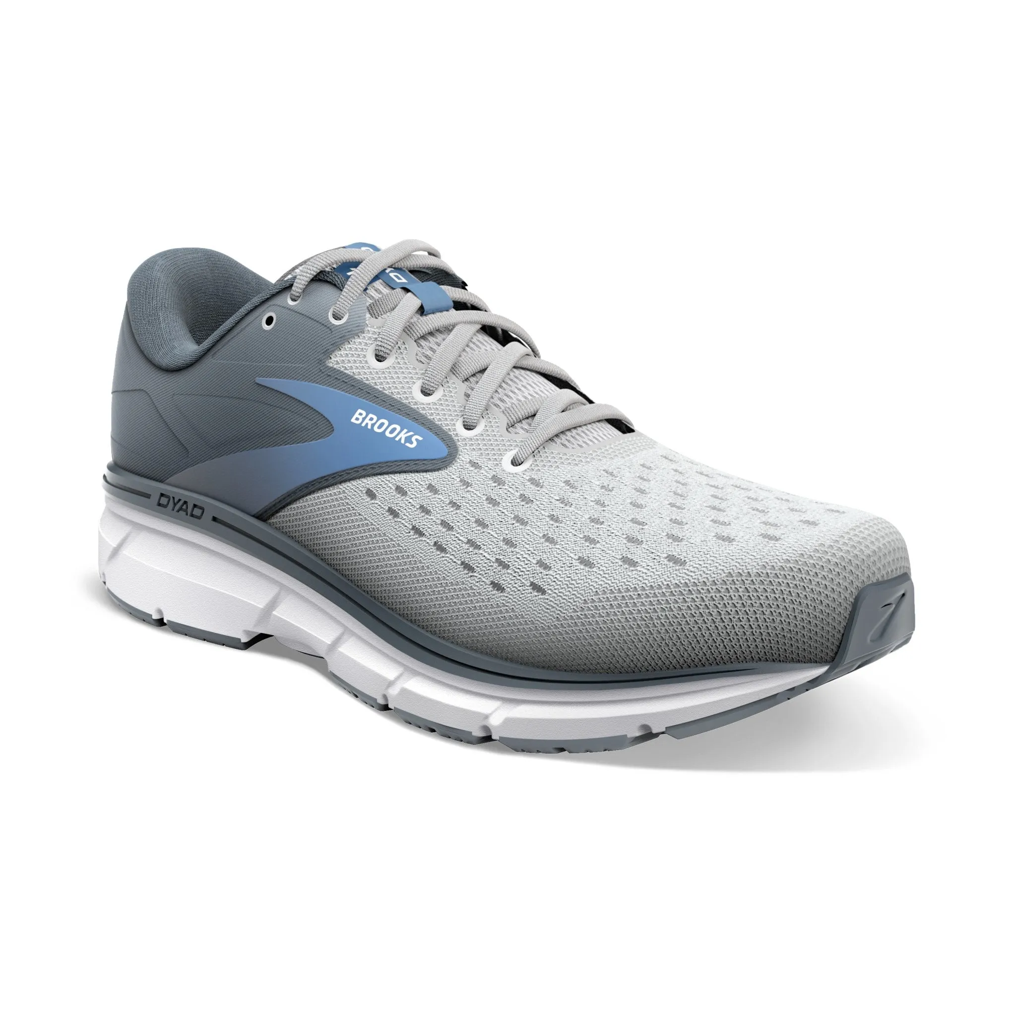 Women's Dyad 11 - Grey / White / Blue Dynamic Movement Slip On Style