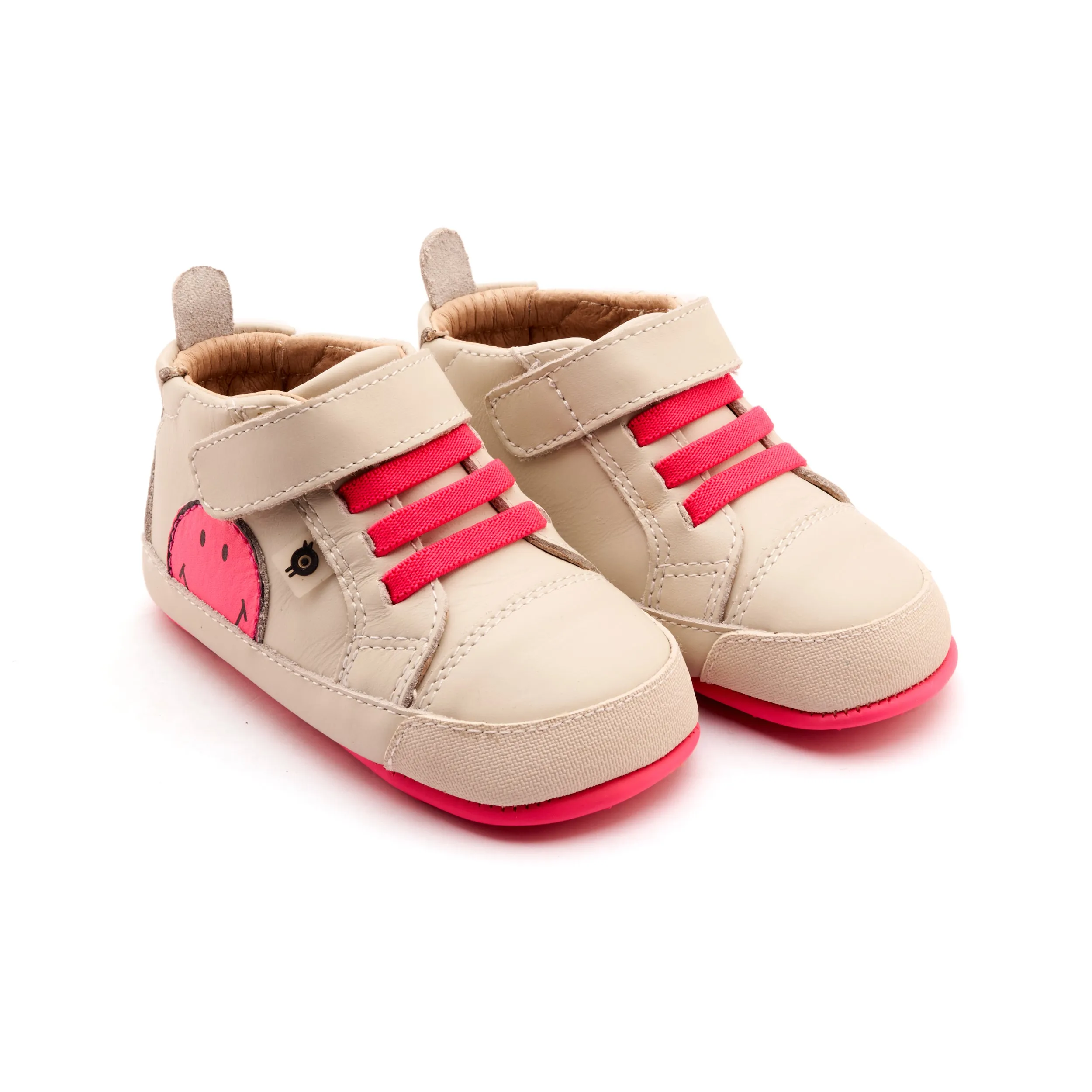 Customer Service Old Soles Girl's Super Smile Casual Shoes - Sporco / Fluro Pink