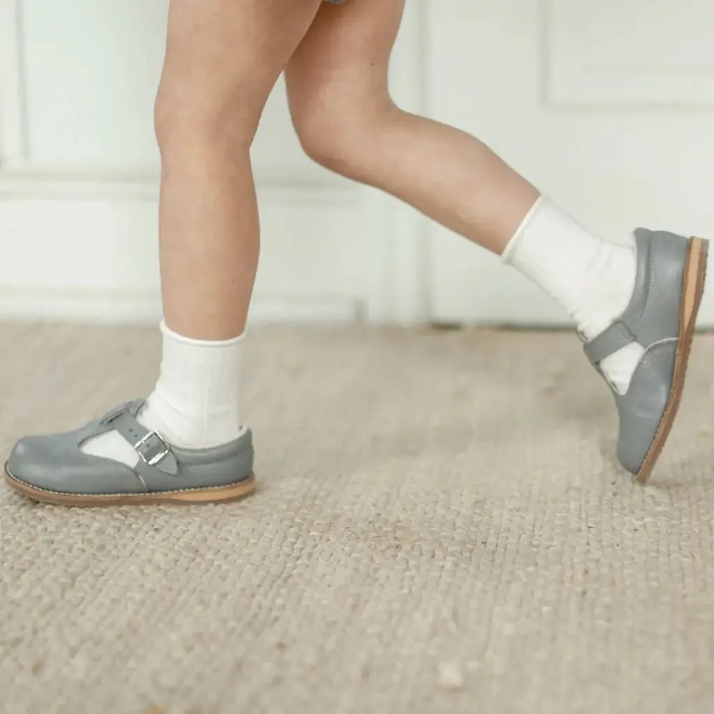 Customizable Options Miriam T-Strap - Heron