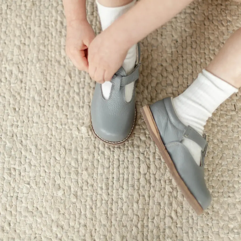 Customizable Options Miriam T-Strap - Heron