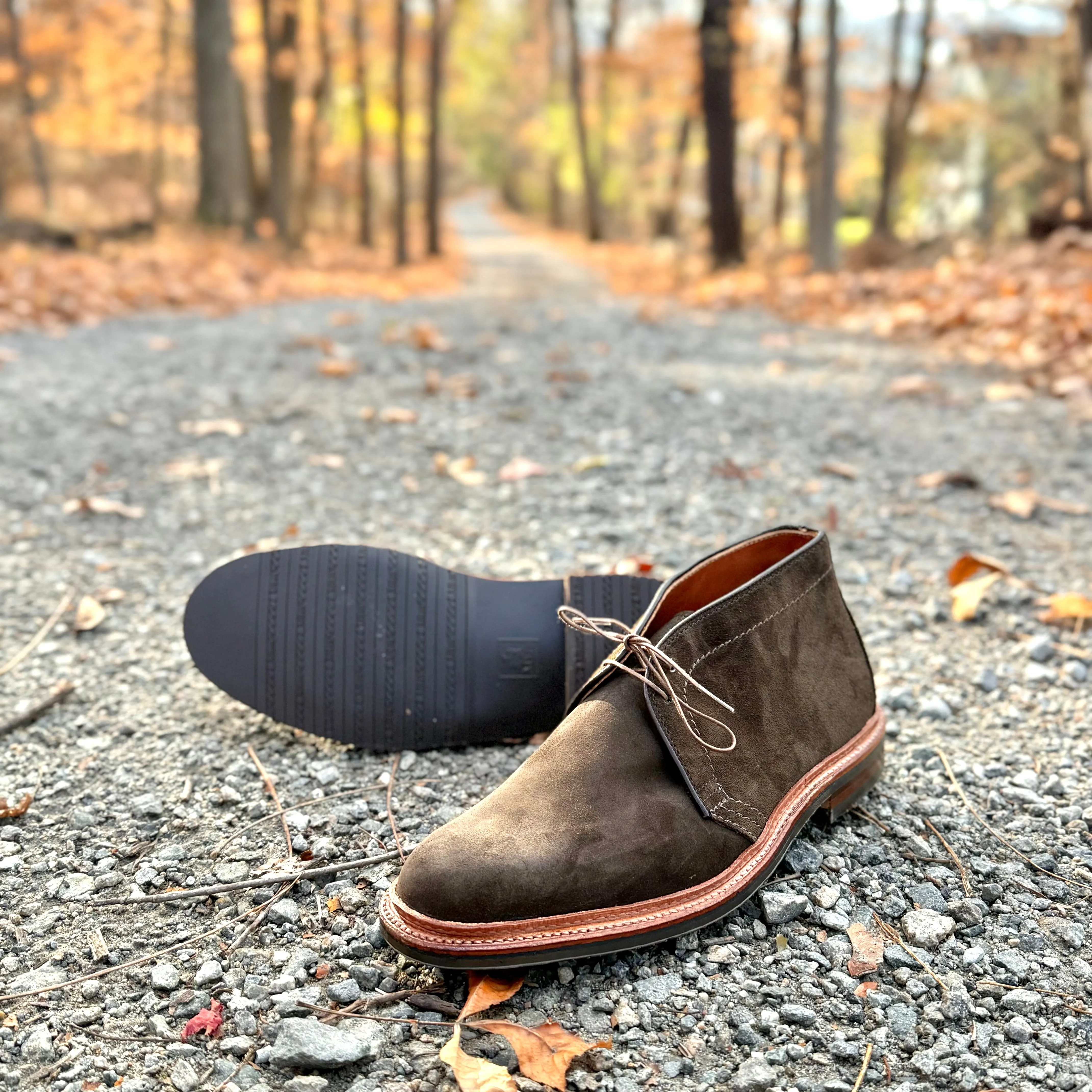 D1712L - Chukka Boot with L3 Sole in Loden Suede Ultra Flex