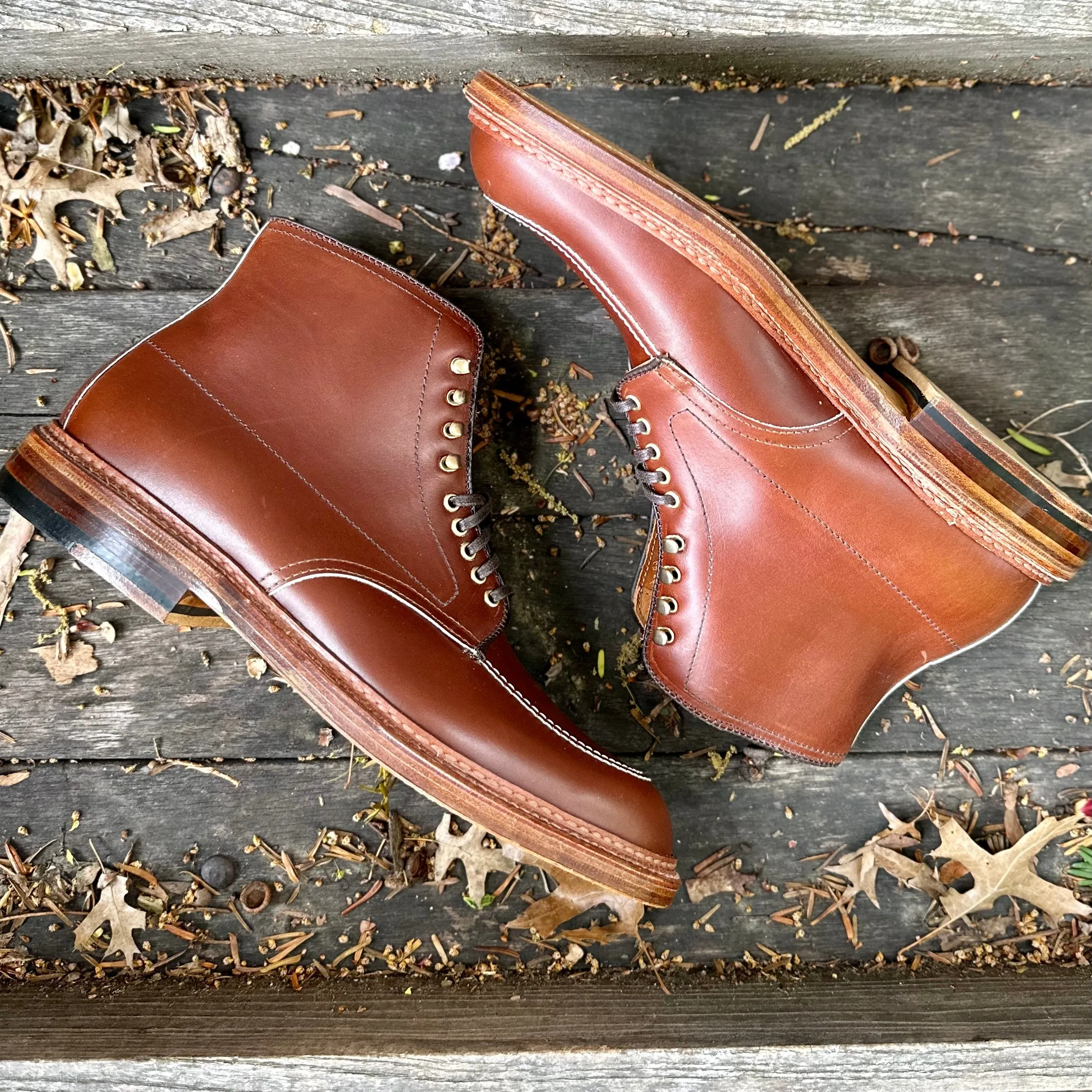 D2940H - Madison Indy Boot in Madison Brown Calf Comfort Padding