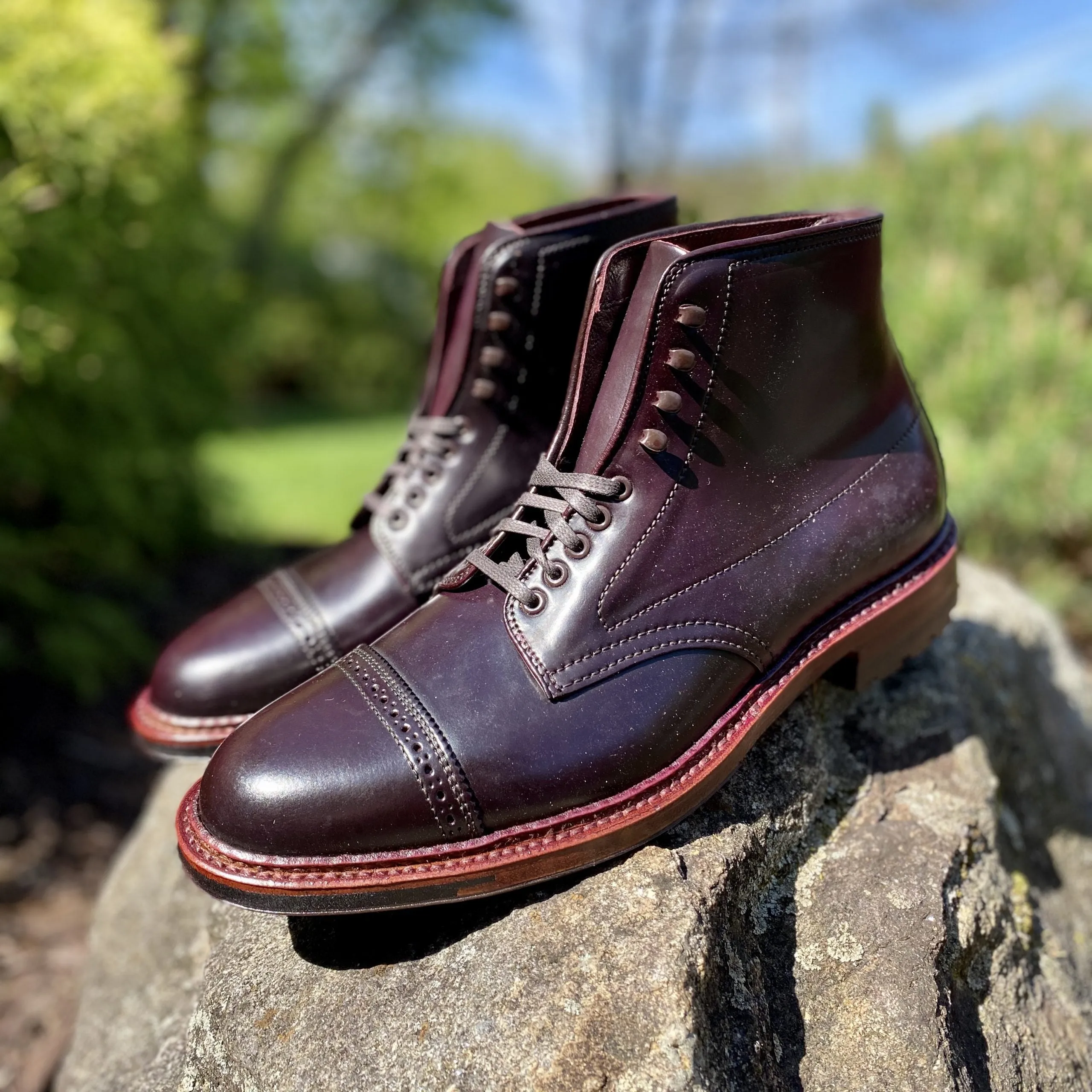 D6861HC - Jumper Boot in Color 8 Shell Cordovan Sleek Slim