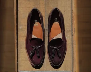 Step True Yacht Club D7103 - Antique Tassel Loafer in  Color 8 Shell Cordovan