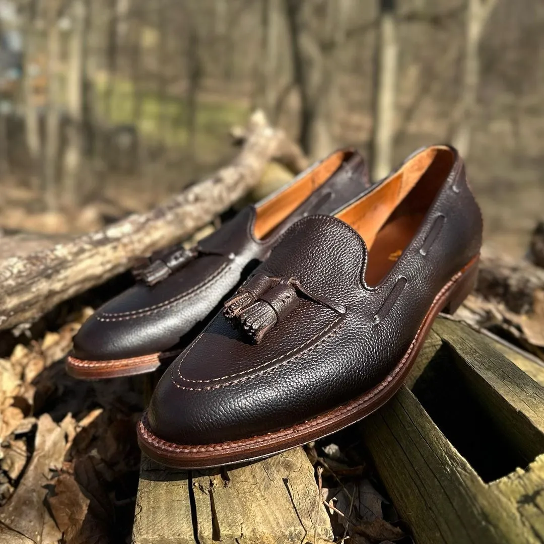 D9120F - Tassel Loafer in Brown Regina Grain Cloud Comfort