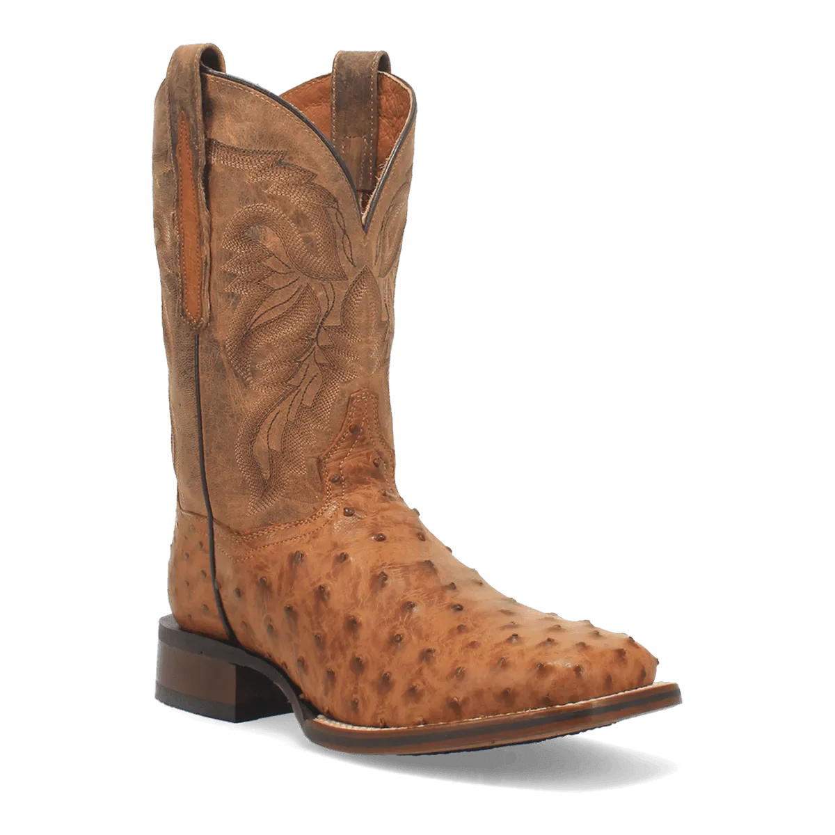 Dan Post Alamosa Full Quill Ostrich Boot DP3875 Tough Exterior