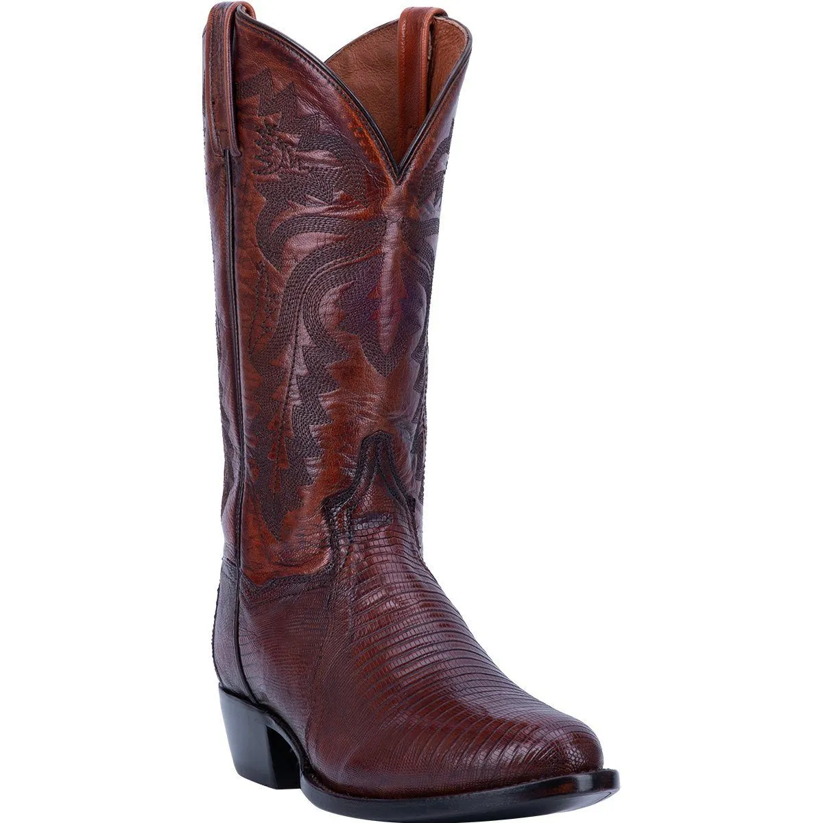 Dan Post Winston Lizard Boot DP3051R Elastic Band