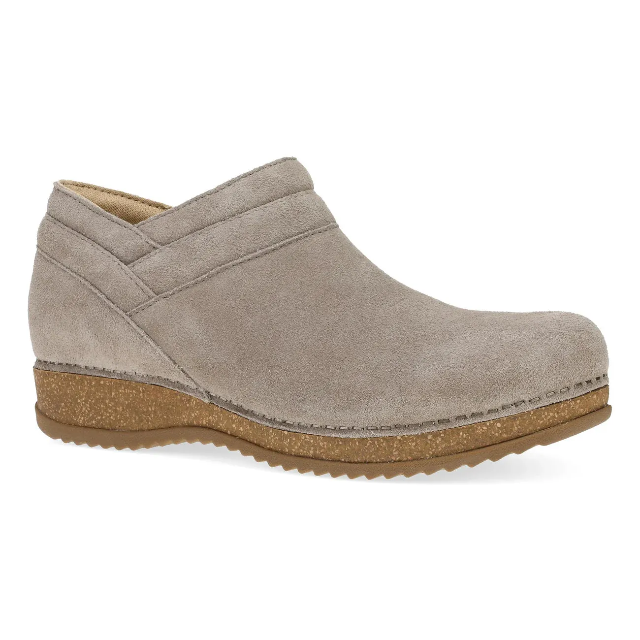 DANSKO MURIEL - TAUPE SUEDE Slip-Resistant Sole