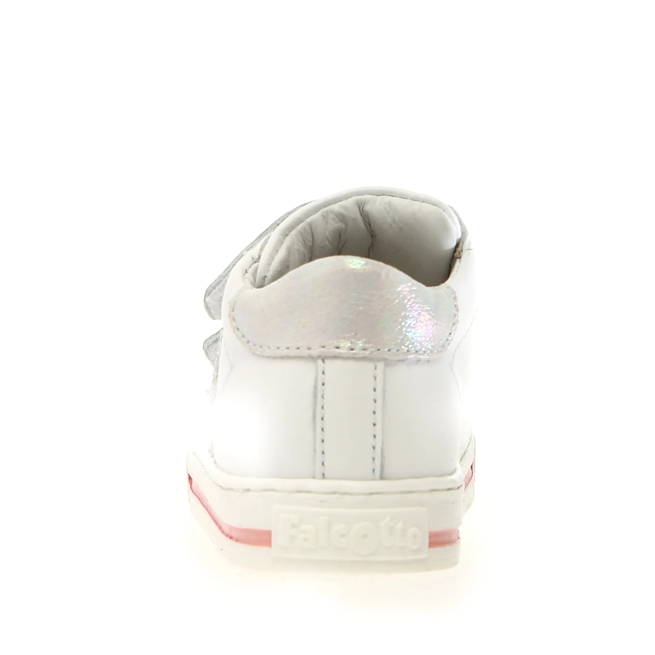 dark colors Falcotto Girl's Sasha Vl Casual Shoes - White / Pink / White