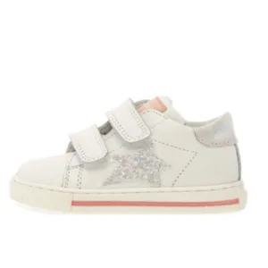 Stylish kids' wear Easy - to - wear kids' fashion Falcotto Girl's Sasha Vl Casual Shoes - White / Pink / White