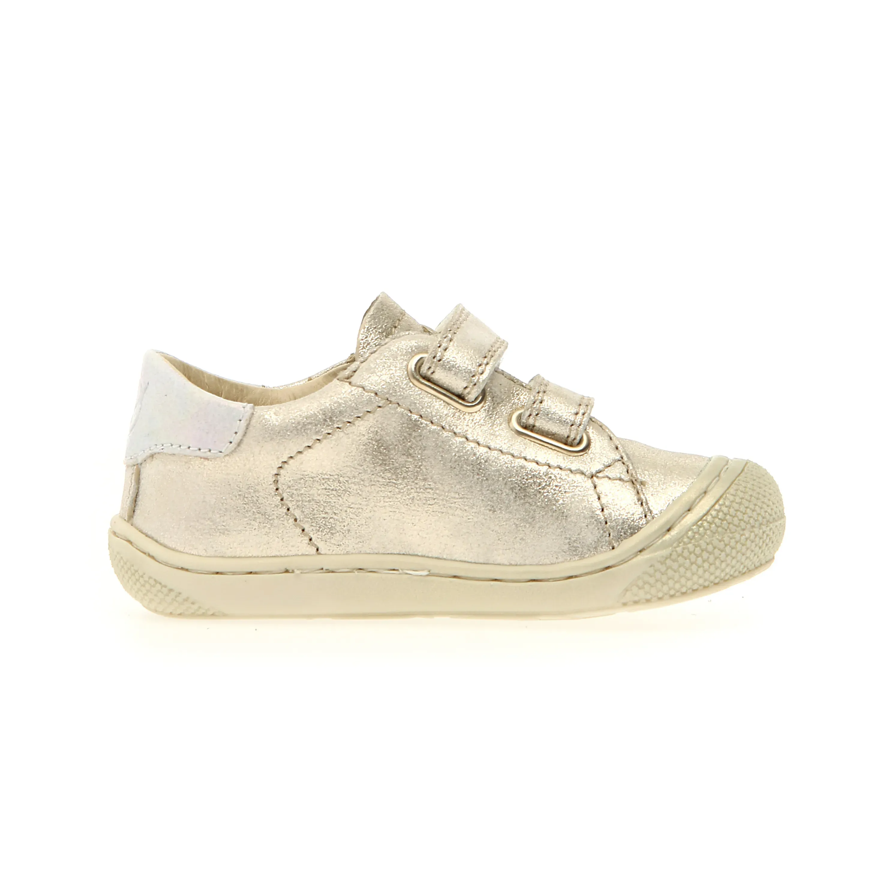 Dark Kids Naturino Girl's Cocoon Low 3 Vl Casual Shoes - Platinum / White