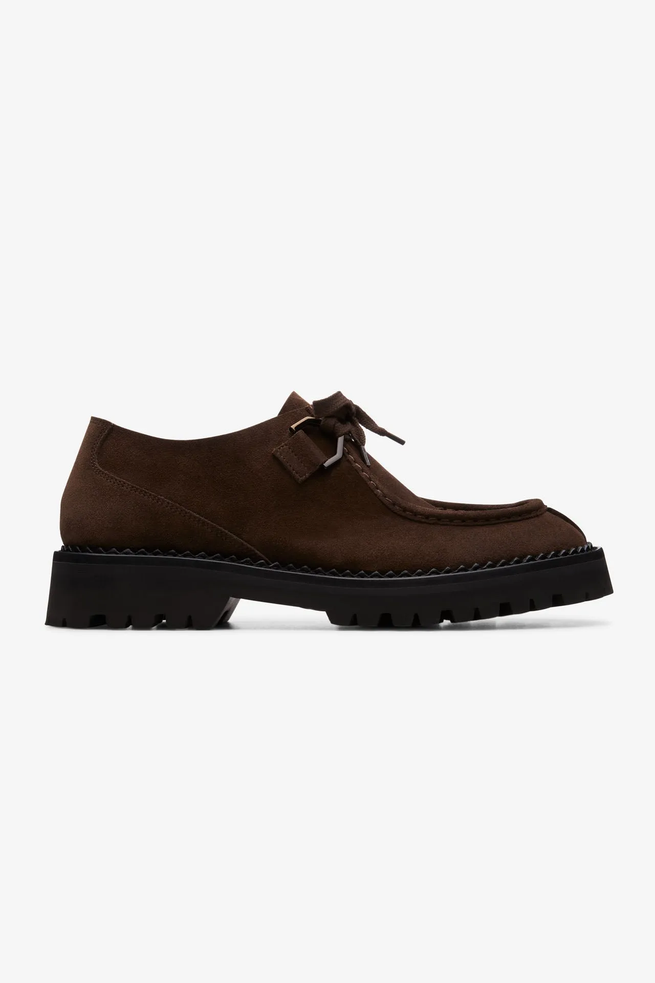 Dave Ebony Reversed Suede Anti Slip
