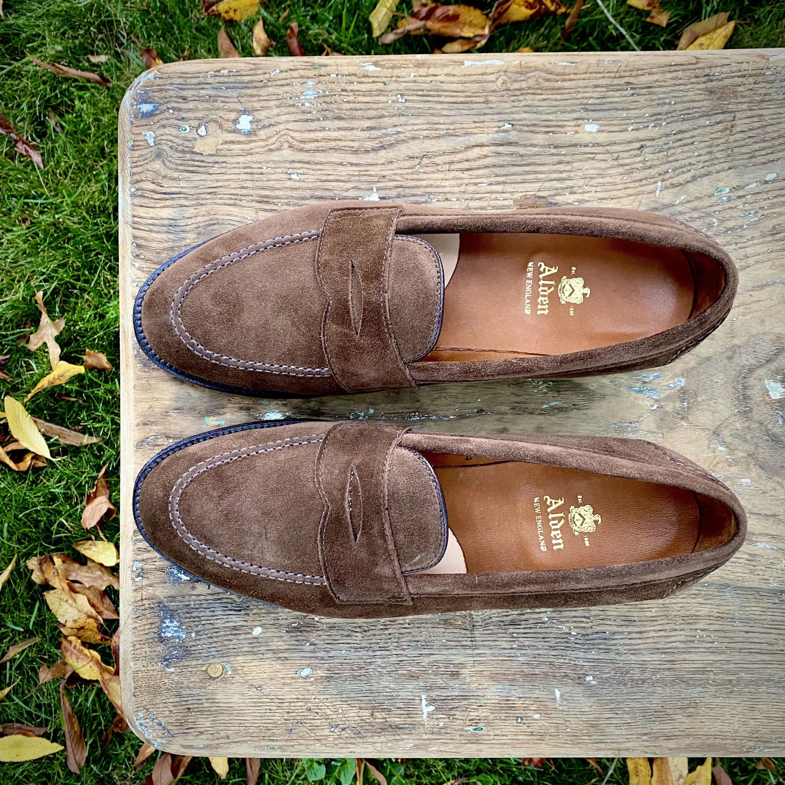 Day-to-Day Comfort 9697F - Flex Penny Loafer in Brown Suede