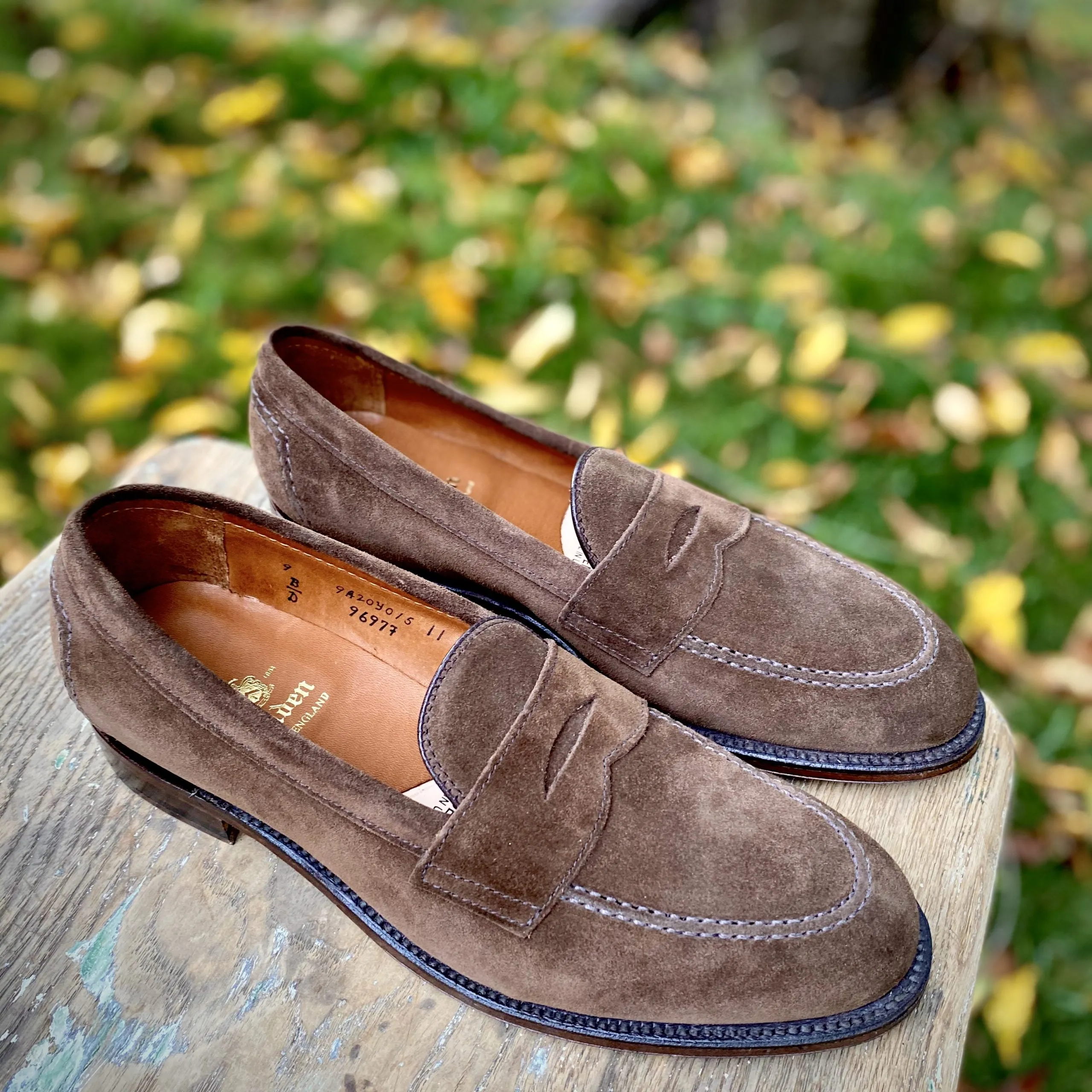 Conference Ready 9697F - Flex Penny Loafer in Brown Suede