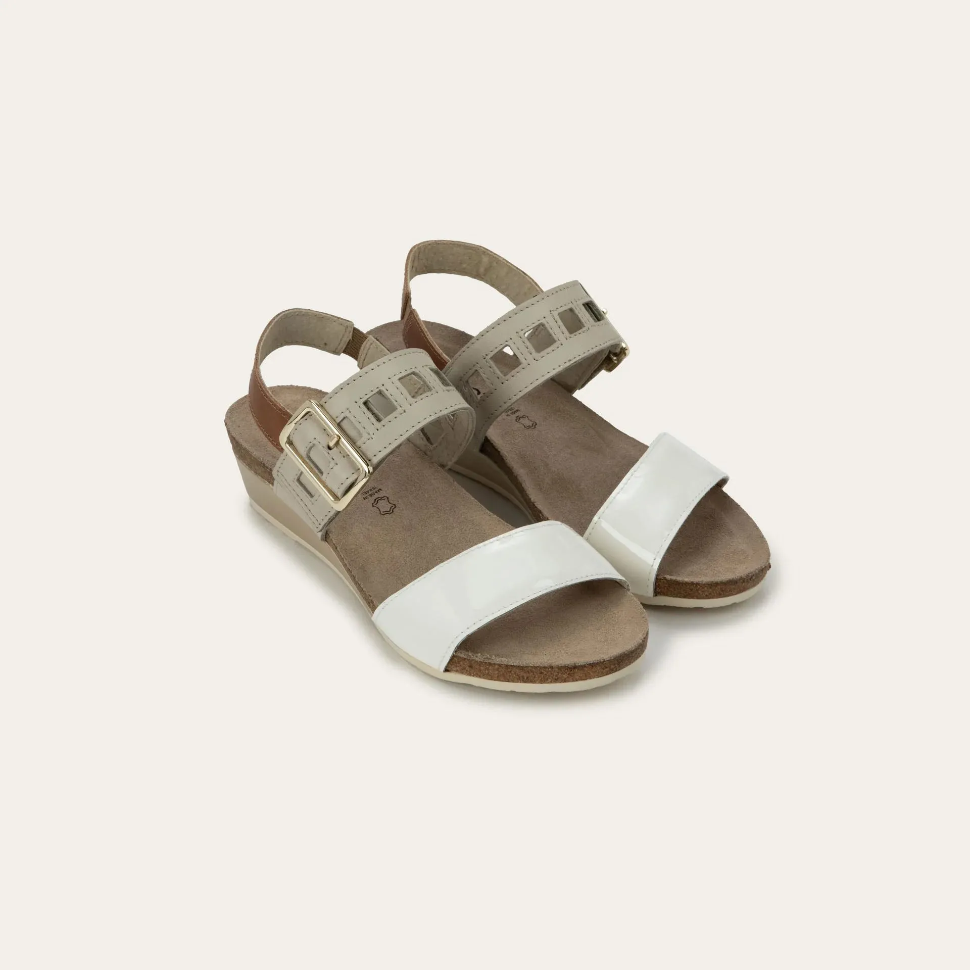 Designer High Sandals NAOT DYNASTY - PORCELAIN