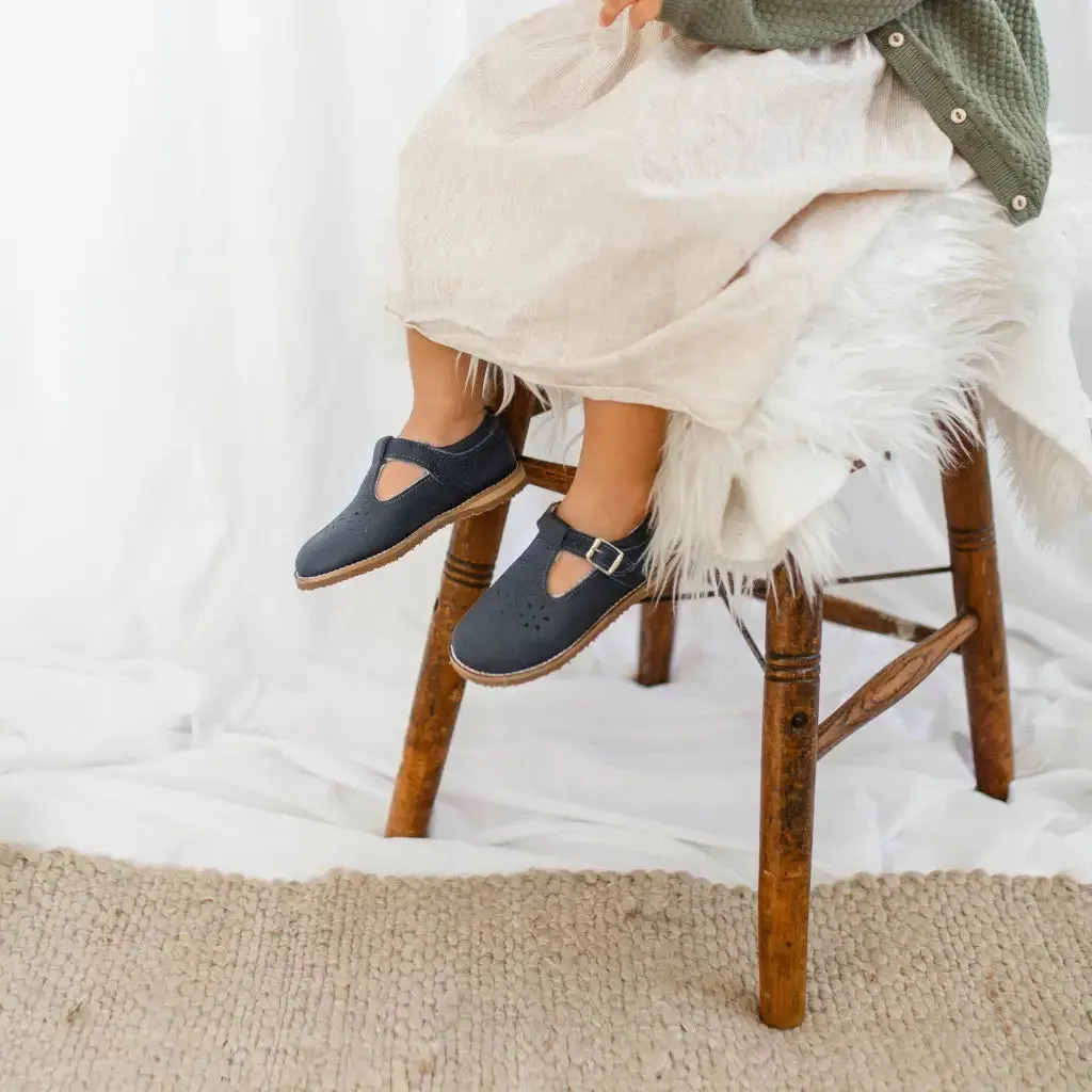 Digital Marketing Flora T-Strap - Navy