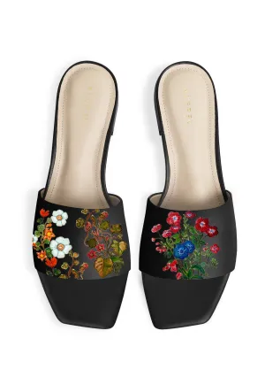 Comfortable Sandal Dreamscape Black Square