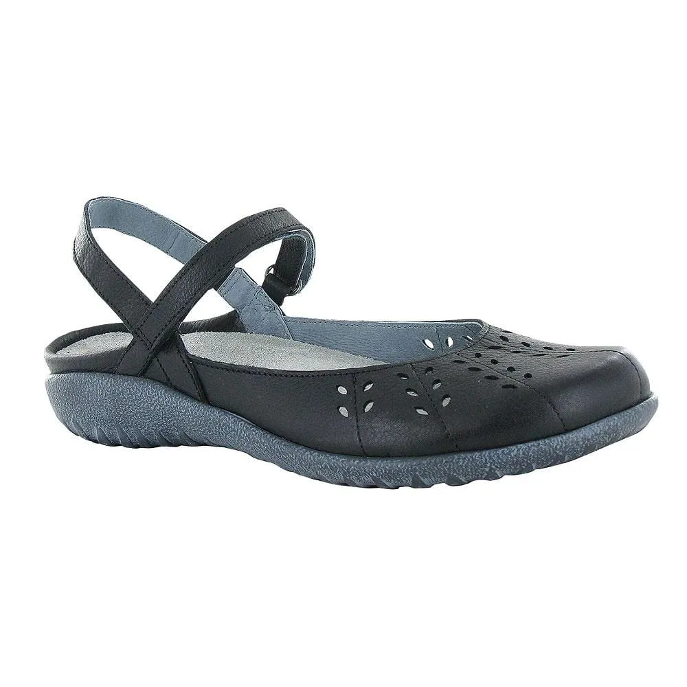 Naot Rari Flat (11176) Womens Shoes Soft Black Leather