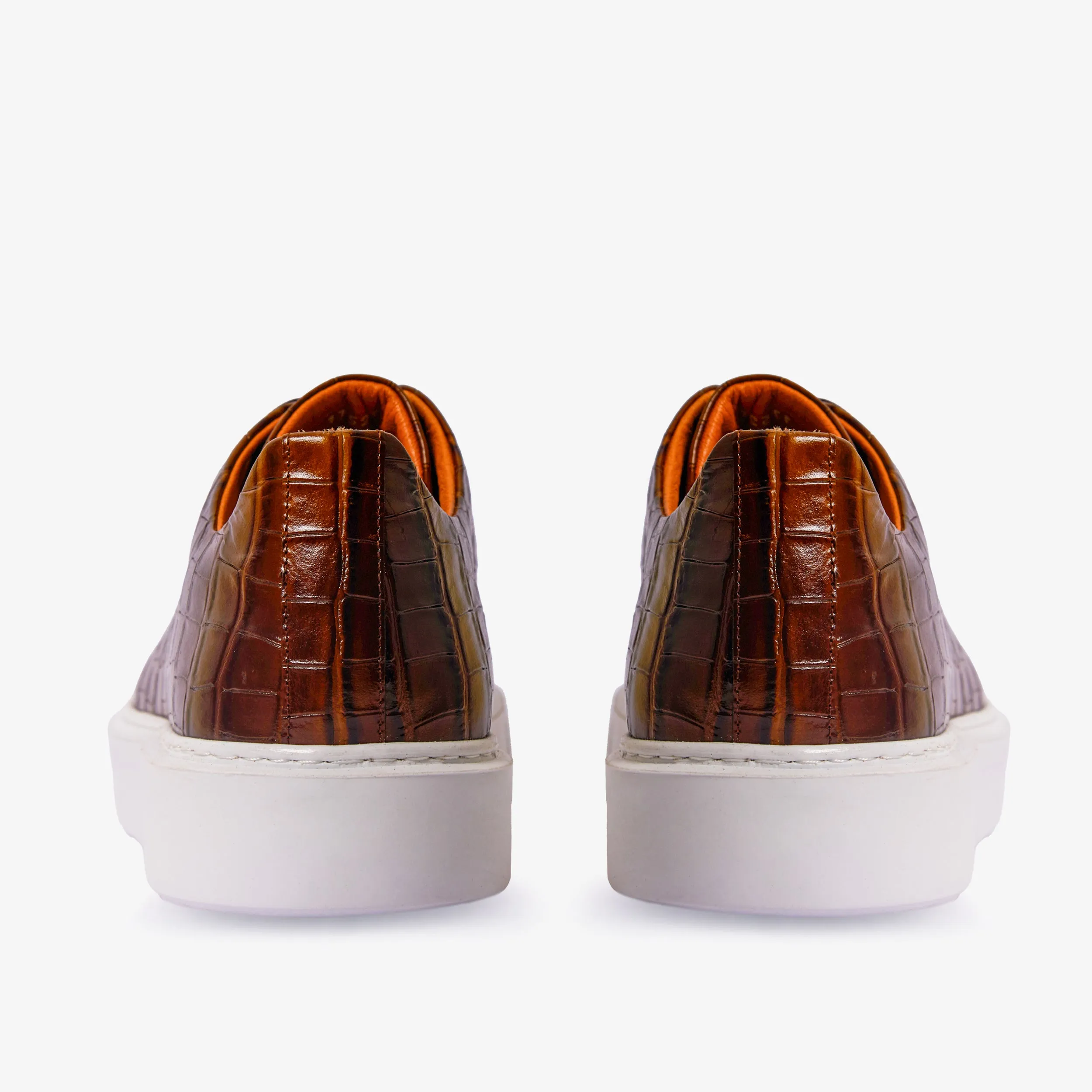 Dual-Tone The Dublin Tan Leather Men Sneaker