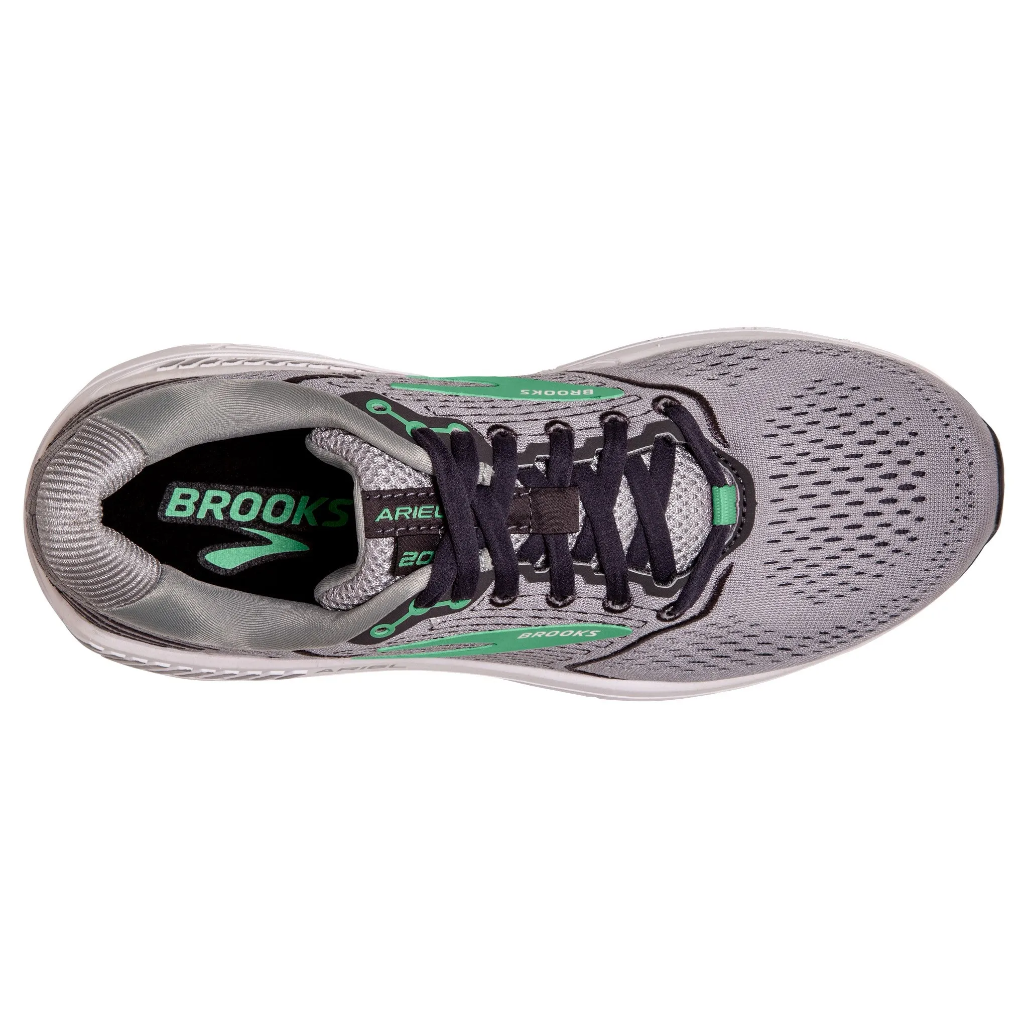Durable arch Women's Ariel 20 - Alloy / Blackened Pearl / Green