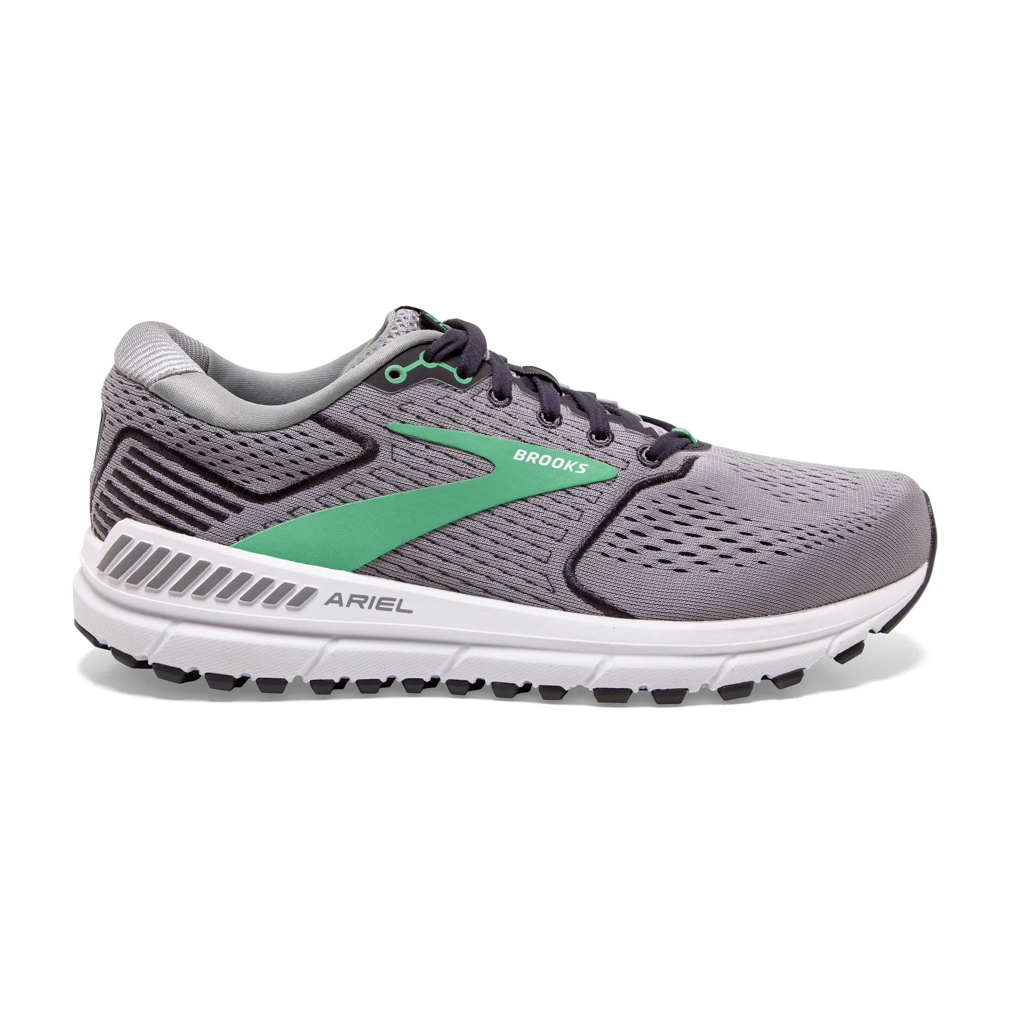 Durable arch Women's Ariel 20 - Alloy / Blackened Pearl / Green