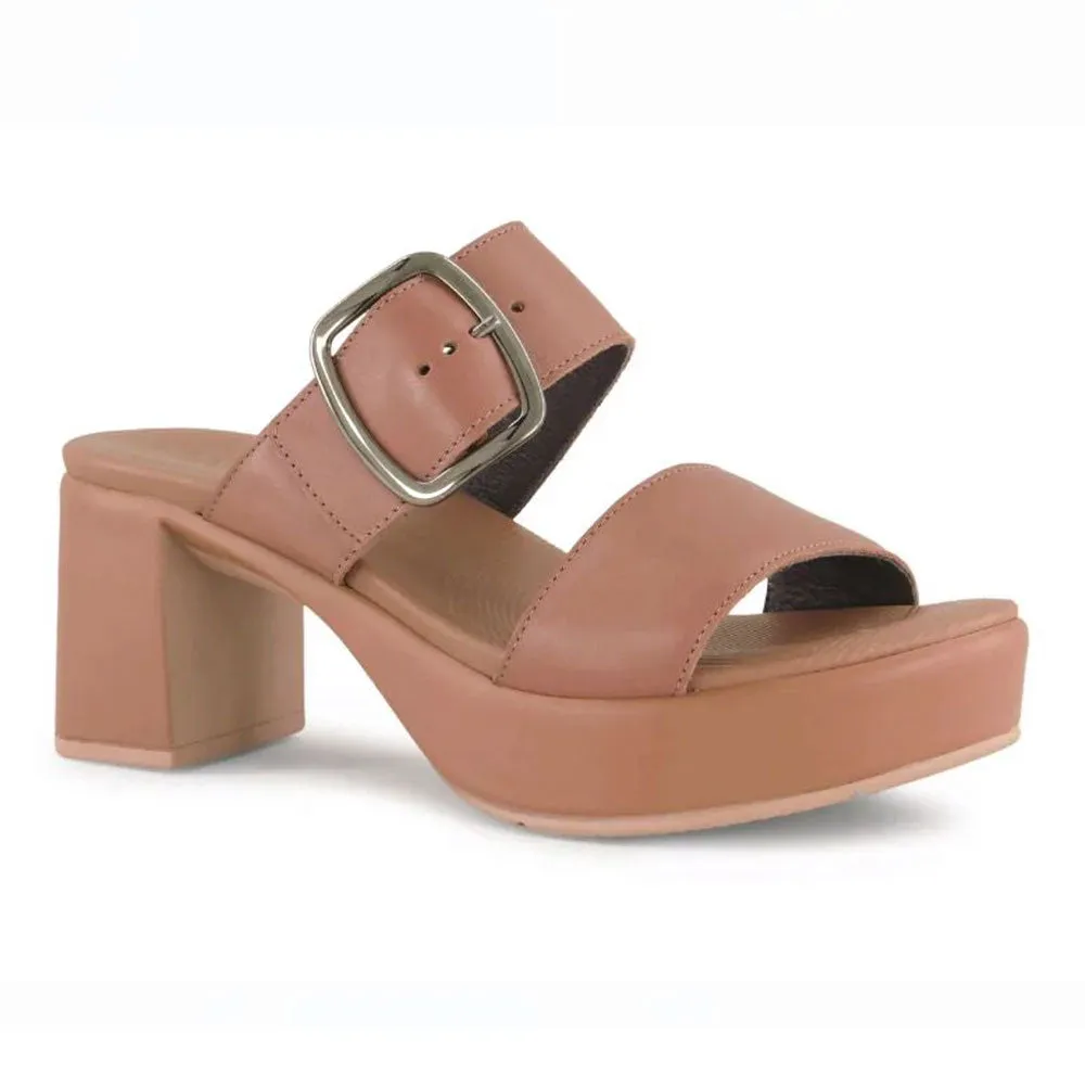 Naot Celeb Platform Sandal (123100) Womens Shoes CARAMEL LTHR