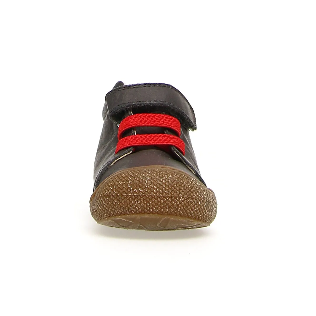 Durable Design Naturino Girl's & Boy's Pichai Nappa Spazz. Sneakers - Anthracite/Red