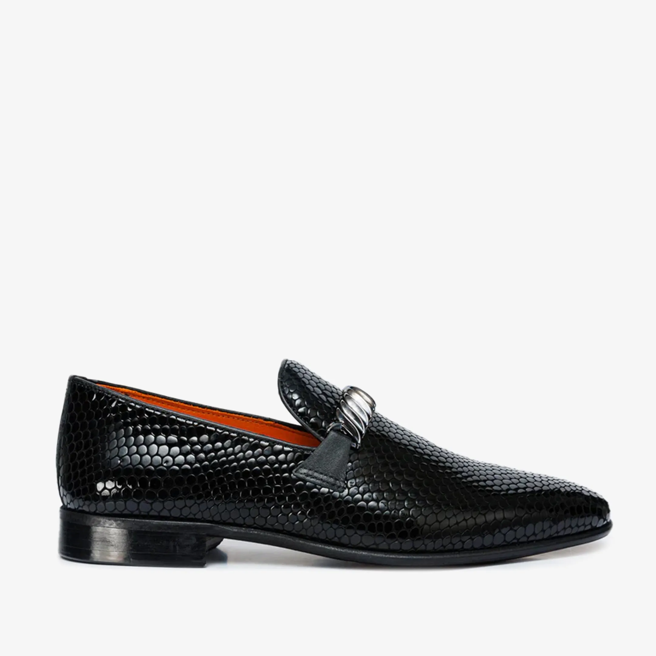 Peace Mood The King Black Bit Dress Loafer Men Shoe